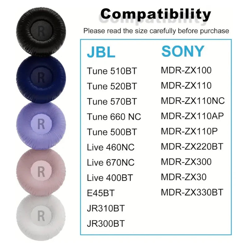 Premium Replacement Earpads for Headphones.