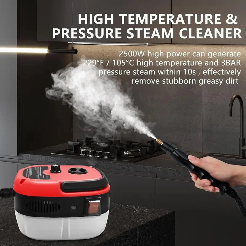High-temperature steam cleaner, jet cleaner, kitchen range hood, EU Plug 1500W 220V,US Plug 2500W 110V.Car washer